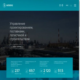Скриншот главной страницы сайта nipigas.ru