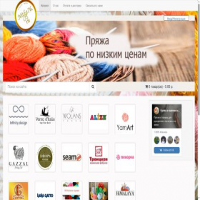 Скриншот главной страницы сайта nitka76.ru