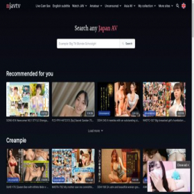 Скриншот главной страницы сайта njavtv.com