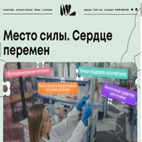 Скриншот главной страницы сайта nlstar.com