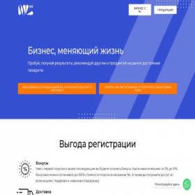 Скриншот главной страницы сайта nlstar.store