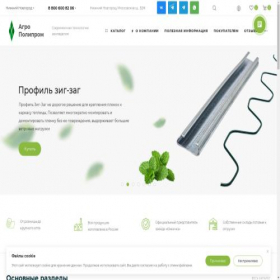 Скриншот главной страницы сайта nn.agropoliprom.ru