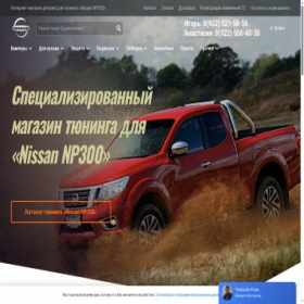 Скриншот главной страницы сайта nnp300.ru