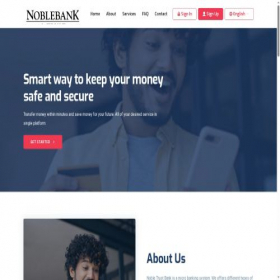 Скриншот главной страницы сайта nobletrust-bk.cc