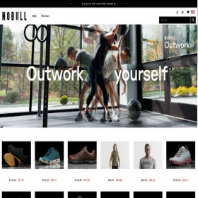 Скриншот главной страницы сайта nobullsale.us.com