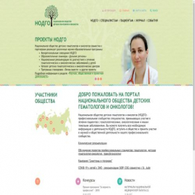 Скриншот главной страницы сайта nodgo.org