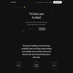 Скриншот главной страницы сайта noia.network