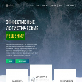Скриншот главной страницы сайта nolcorp.cc