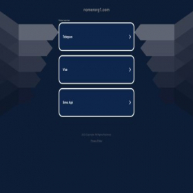 Скриншот главной страницы сайта nomerorg1.com