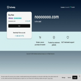 Скриншот главной страницы сайта nooooooo.com