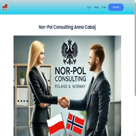 Скриншот главной страницы сайта nor-pol.com