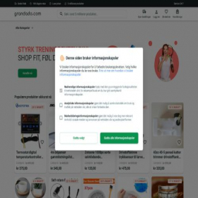 Скриншот главной страницы сайта nor.grandado.com