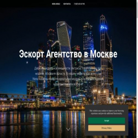 Скриншот главной страницы сайта noranoble.com