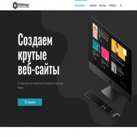 Скриншот главной страницы сайта nordsgn.ru