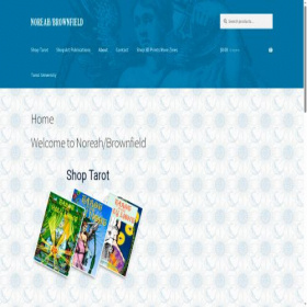 Скриншот главной страницы сайта noreahbrownfield.com