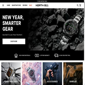 Скриншот главной страницы сайта north511.com