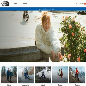 Скриншот главной страницы сайта northface-portugal.com
