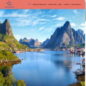 Скриншот главной страницы сайта norwaynatures.com