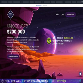 Скриншот главной страницы сайта nova-funding.com