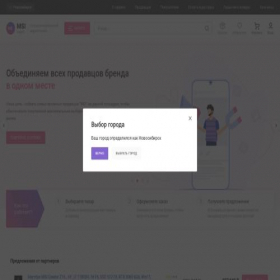 Скриншот главной страницы сайта novosibirsk.msi-expert.ru