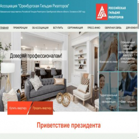 Скриншот главной страницы сайта np-ogr.ru