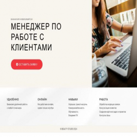 Скриншот главной страницы сайта nscams.ru
