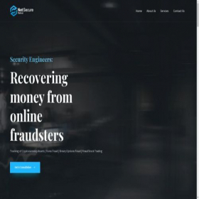 Скриншот главной страницы сайта nsrefund.com