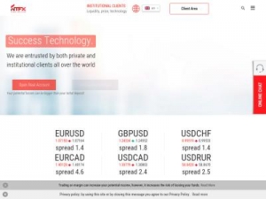 Скриншот главной страницы сайта ntfxpro.com