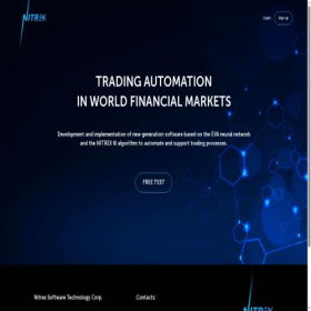 Скриншот главной страницы сайта ntxpro.ai