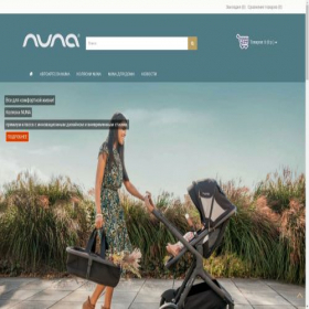 Скриншот главной страницы сайта nuna-rus.ru