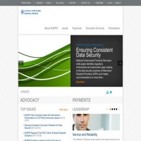 Скриншот главной страницы сайта nurfs.co.uk