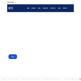 Скриншот главной страницы сайта nyxglobal.org