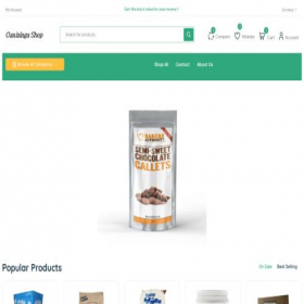 Скриншот главной страницы сайта oanizinga.shop