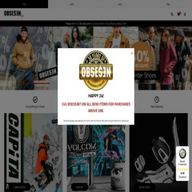 Скриншот главной страницы сайта obsession-shop.com