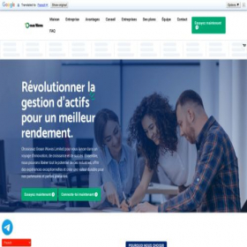 Скриншот главной страницы сайта oceanwaveslimited.net