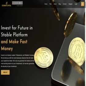 Скриншот главной страницы сайта ocorianlimited.org