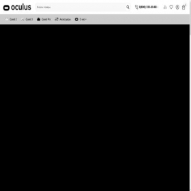 Скриншот главной страницы сайта oculus-ru.ru