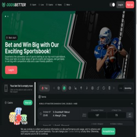 Скриншот главной страницы сайта oddsbetter.com