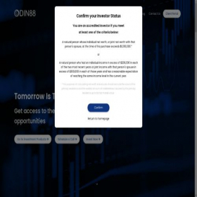 Скриншот главной страницы сайта odin88.com