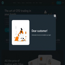 Скриншот главной страницы сайта odyxpro.com