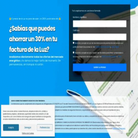 Скриншот главной страницы сайта ofertasluzgas.com