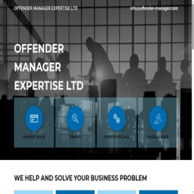 Скриншот главной страницы сайта offender-manager.com