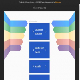 Скриншот главной страницы сайта office.vitalinvest.net