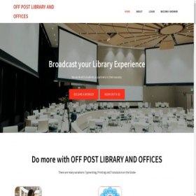 Скриншот главной страницы сайта offpostoffices.com