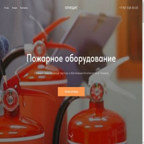 Скриншот главной страницы сайта ogneshchit.ru
