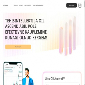 Скриншот главной страницы сайта oilascend.net