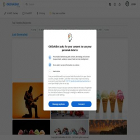 Скриншот главной страницы сайта okidokibot.com