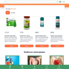 Скриншот главной страницы сайта okindia.ru