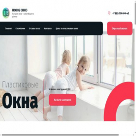 Скриншот главной страницы сайта oknonew.ru