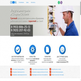 Скриншот главной страницы сайта ol-ki.ru